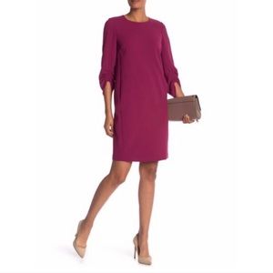 ⭐️SALE⭐️Lafayette 148 Tory Gathered Sleeve Dress